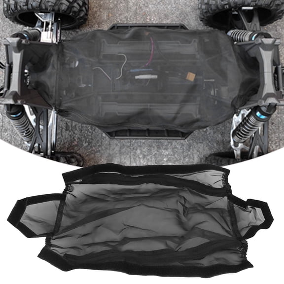 Fugacal Chassis Dust Dirt Resist Cover Remote Control Vehicle Parts Fit For XMAXX 77076-4 RC Car,RC Model Vehicle Parts