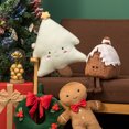 thumbnail image 3 of Naiovety Cojines navideños adecuados para todas las edades Tema navideño Amplia aplicación Regalos Acurrucarse Decoración del hogar tipo 4, 3 of 6
