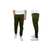 Galaxy By Harvic Men's Slim Fit Jogger Pants With Zipper Pockets