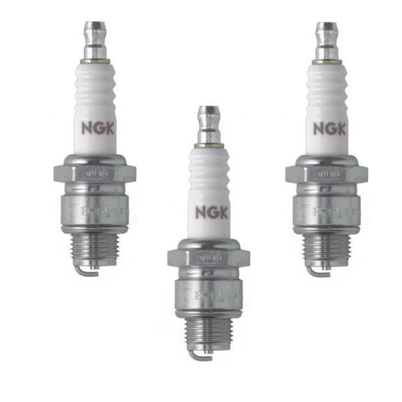 NGK 3 Pack of Genuine OEM Replacement Spark Plugs - BPMR8Y-3PK