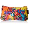 thumbnail image 1 of Laurel Burch Cosmetic Bags 3/Pkg-Feline Clan, 1 of 5