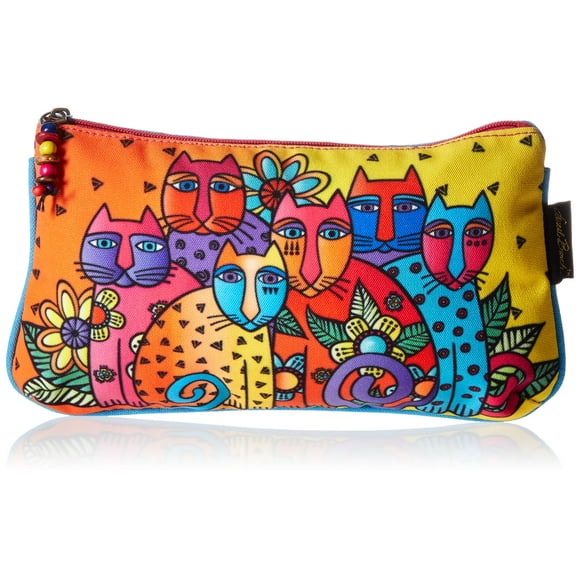 Laurel Burch Cosmetic Bags 3/Pkg-Feline Clan