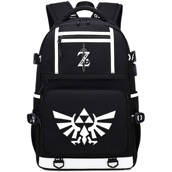 The legend of zelda Kawaii BackpackBirthday Printing Anime Laptop Backpack Large Capacity Lightweight Travel Bag Women Birthday Backpack Gift