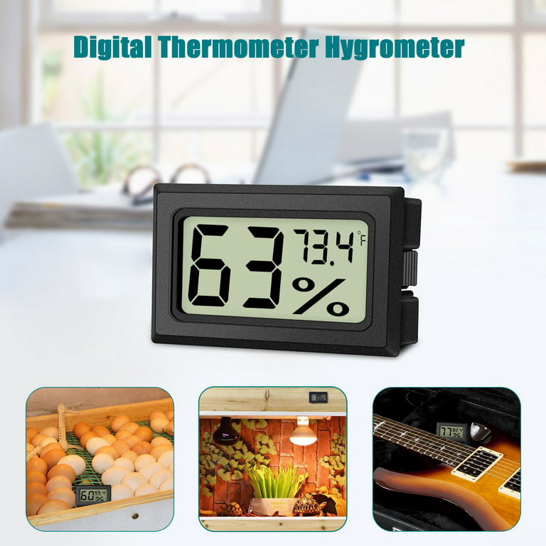 Mini LCD Digital Thermometer Hygrometer Indoor Electronic Temperature  Hygrometer Sensor Meter Electronic Household Thermometer