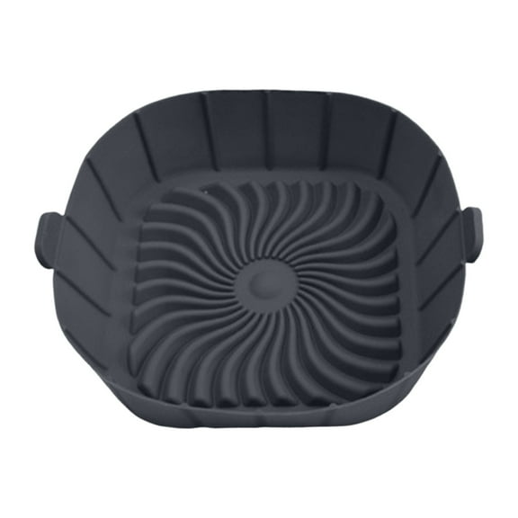 Air Fryer Silicone Liners for 2 to 3 QT Small Air Fryers Square Non-Stick Reusable Air Fryer Silicone Liners Silicone Pot Bowl Liner Baking Tray Air Fryer Accessories Better Than Paper