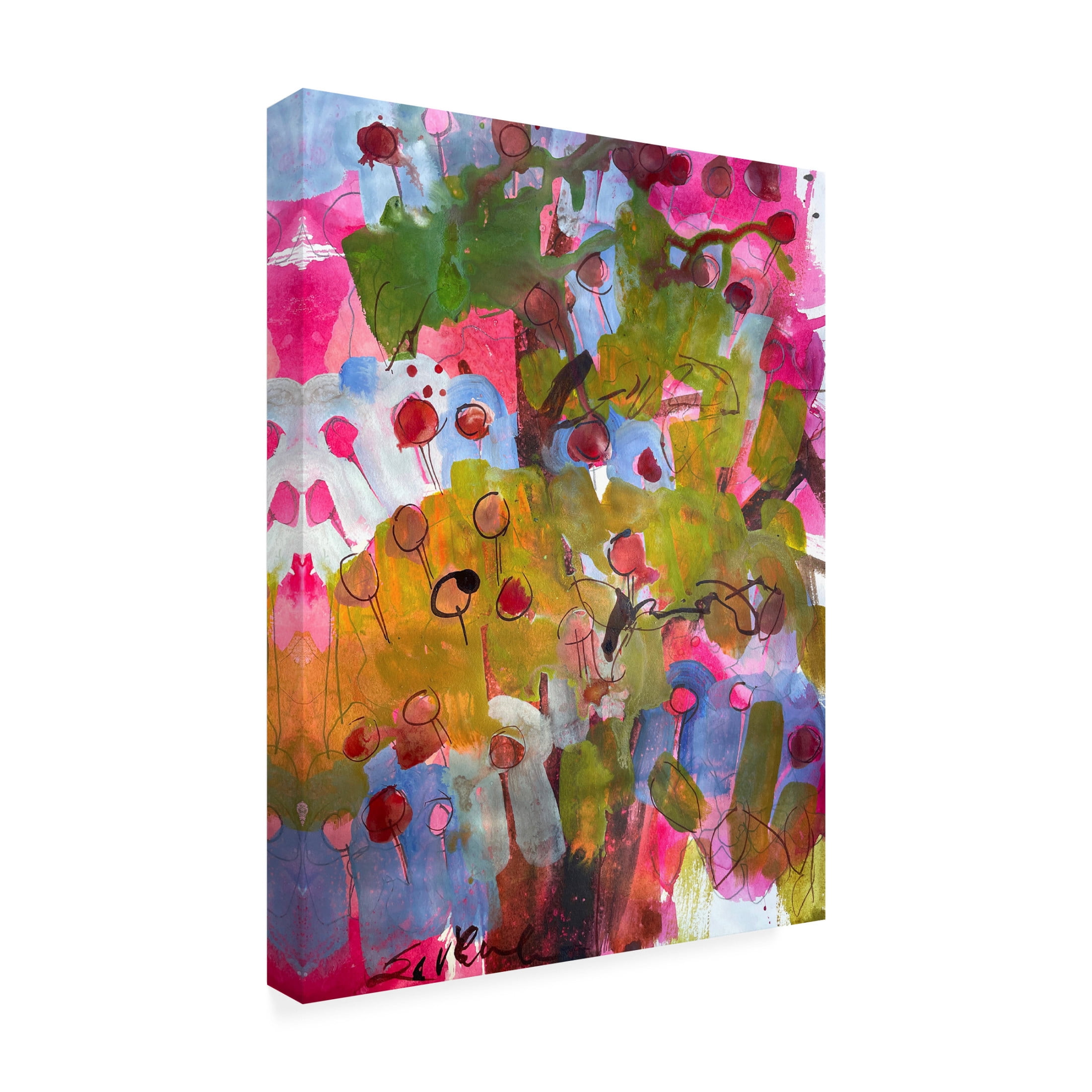 Trademark Fine Art Erin McGee Ferrell  Under the Apple Tree I Canvas Wall Art