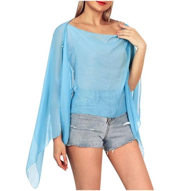 Vestido de Humo de Ventilación de Color Sólido Sexy de las Mujeres, Cubierta Casual para la Primavera Y el Verano