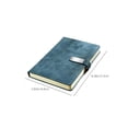 thumbnail image 3 of A5 Hardcover Thick Notebook 500 Pages, 5.7 x 8.3 inch Big Daily 365 Women or Men Journal for Writing with Spray Edges, Lined Paper Diary Journaling Notebook for Work, 3 of 9