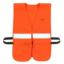 Allen Company Reflective Safety Vest, Blaze Orange, One Size Fits Most, Adult