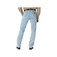 thumbnail image 2 of Wrangler Men's 13Mwz Jeans Cowboy Cut Original Fit Prewashed Bleach Indigo 36W x 32L  US, 2 of 5