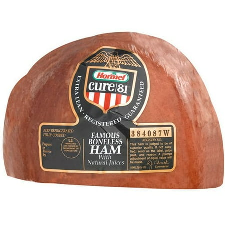 Hormel Famous Boneless Cured Half Ham With Natural Juices, 1ct