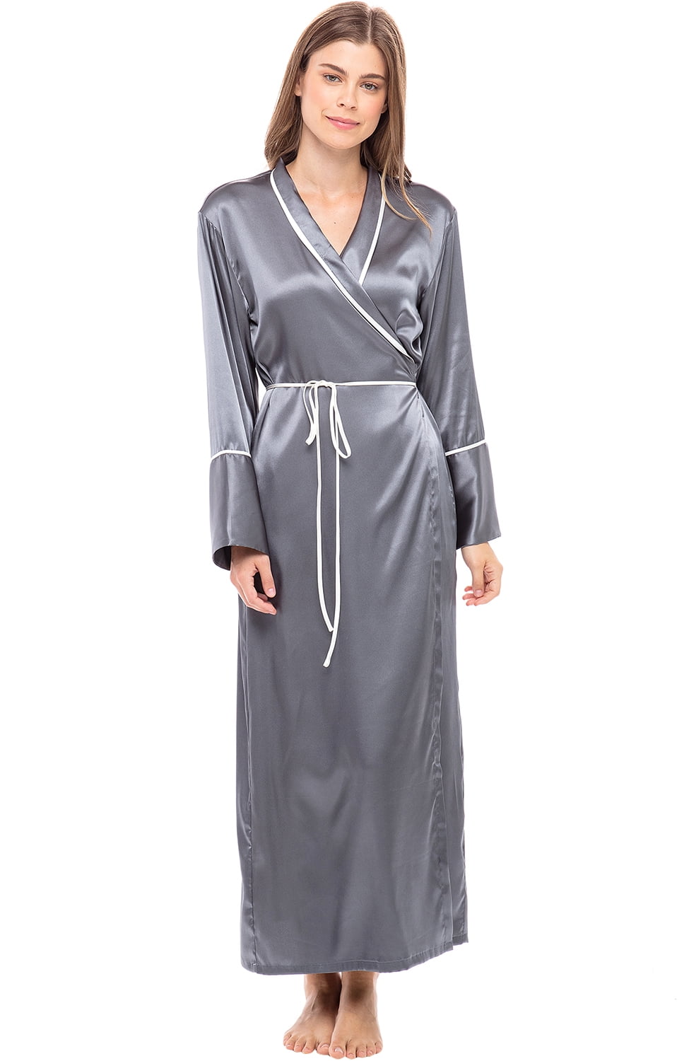 grey silk robes