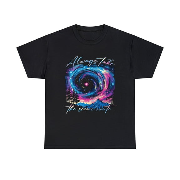 Always take the scenic route mountain Galaxy Shirt ID-0224-H3FA