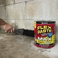 thumbnail image 3 of Flex Paste, Waterproof Paintable Putty, Spackle Sealant, Fill Gaps Cracks Holes - Block Out Water and Air - UV Resistant - Walls, Drywall, EPDM, Concrete, Roof, RV Repairs, Black, MAX, 3 of 7