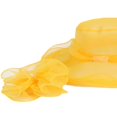 thumbnail image 3 of Women Wide Brim Kentucky Derby Sun Hat Wedding Tea Party Church Cap, 3 of 6