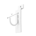 thumbnail image 2 of SSWBasics Slatwall Accessories - Pack of 50 White Slatwall Hooks for Display - Essential Slat Wall Accessories for Organized Retail and Home Storage, 2 of 5
