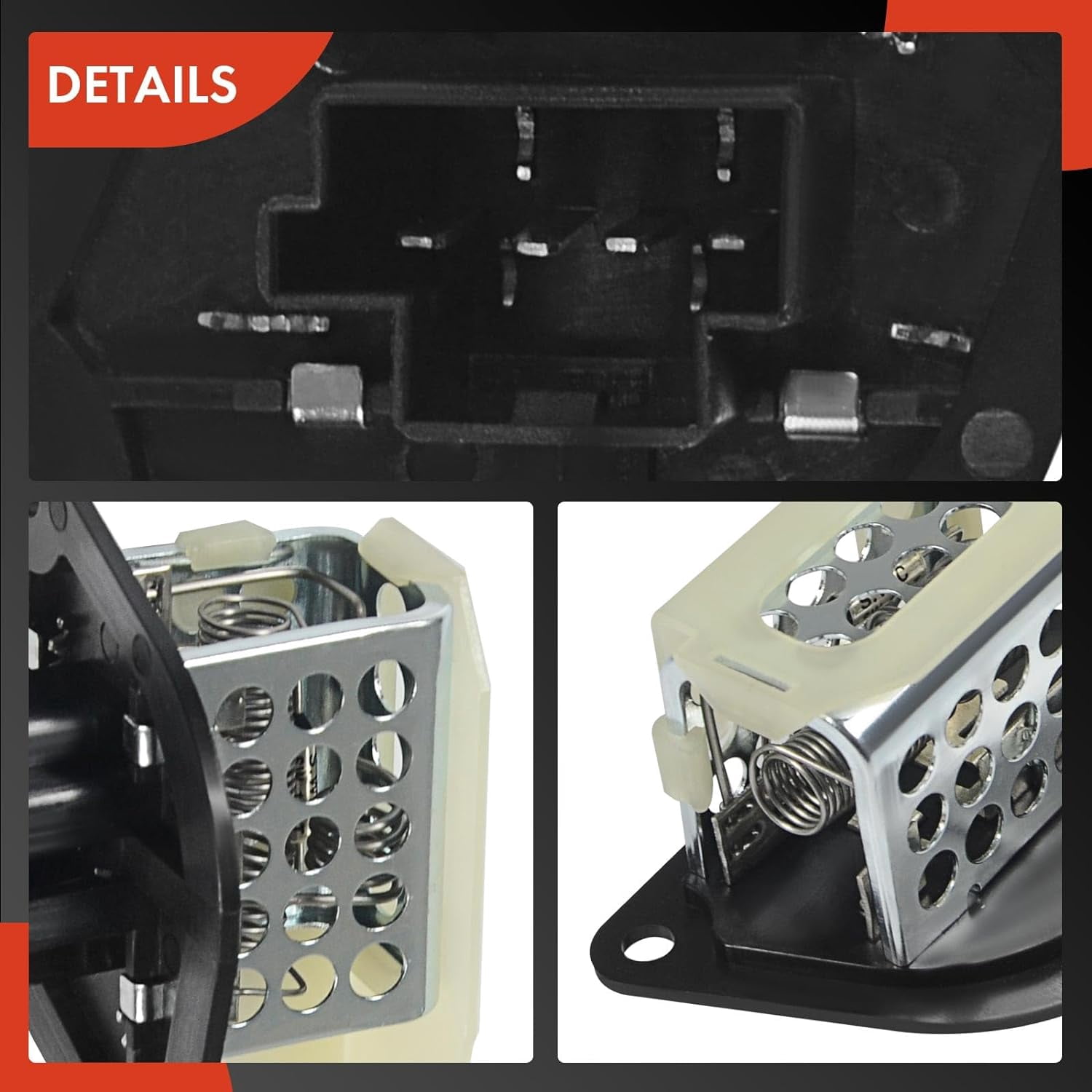 A-Premium HVAC A/C Blower Motor Resistor Replacement for Dodge Ram 1500 2500 3500 Van 1997-2003 B1500 B2500 B3500 1997-1998