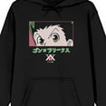 thumbnail image 2 of Hunter X Hunter Gon Freecss Eyes Men's Black Hoodie-XL, 2 of 7