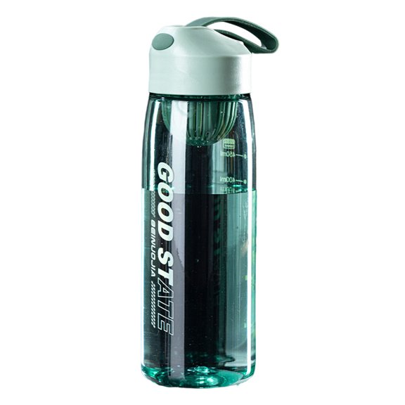 480ml/550ml Water Bottles with Motivational Time Marker and hourglass Leakproof BPA Free Reusble Water Bottle for Sports and Fitness Enthusiasts