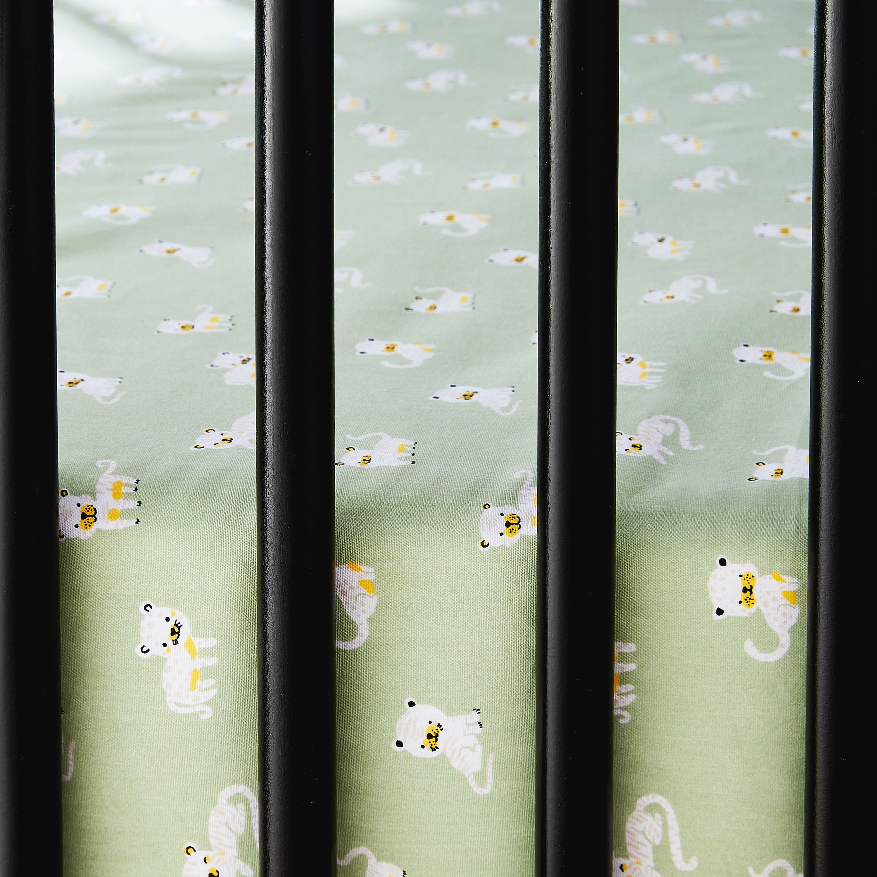 Parent's Choice 2-Pack 100% Cotton Infant Fitted Crib Sheets, Cheetah