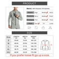 thumbnail image 7 of BROKIG Mens Full Zip Up Lightweight Gym Workout Hoodies, Quick-Drying Running Jacket Athletic Hooded Sweatshirts Long Sleeve with Pockets (Large, Light Grey), 7 of 7