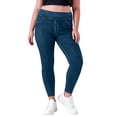 thumbnail image 2 of Zormilly Jeans for Women Plus Size Elastic High Waisted Stretch Skinny Jeans with Pockets Casual Comfatable Slim Jeans, XL-4XL, 2 of 6