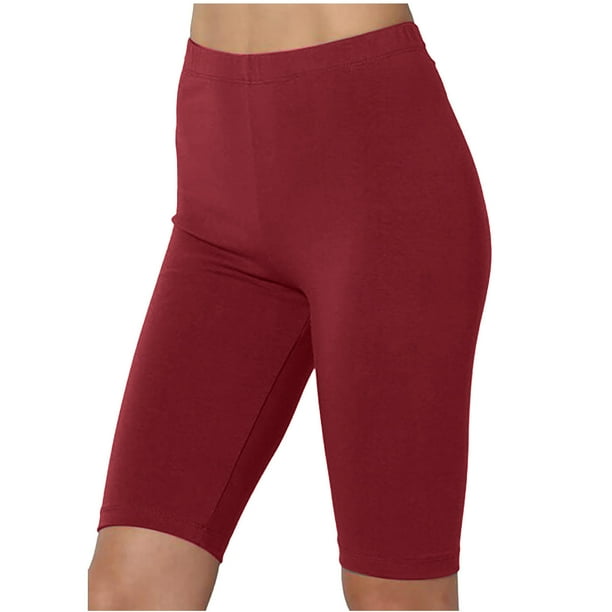 Leggings de Carrera para Mujeres Yoga Alta Cintura Fitness Pantalones Deportivos Activos Sólidos, Pantalones de Gimnasio Transpirables de Poliéster para Entrenamiento, Playa Y Casual