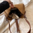thumbnail image 3 of Bolso Hobo S Mujer Ante (Marrón), 3 of 9