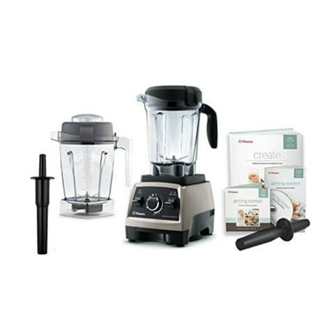 Vitamix Professional Series 750 Brushed Stainless Steel Blender With 64 Ounce Wet Container and 48 Ounce Wet