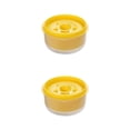 thumbnail image 3 of Bearachild Separador de huevos de gran capacidad, caja de almacenamiento de yema blanca, divisor profesional, contenedores de separación para hornear, Amarillo 2piezas Bearachild CBP209323, 3 of 6