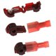 thumbnail image 3 of 10pcs T Branch Connector & 10pcs Flat Connectors 1.5 to 2.5 Set (Red), 3 of 3