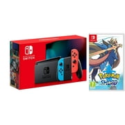 Nintendo Switch 32GB Neon with Pokemon Sword Bundle