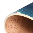thumbnail image 6 of Non-Slip Polyester Rug 63x48in & 80x58in - Plush Memory Foam Floor Mat, Absorbent, Fade Resistant, Machine Washable for Living Room, Bedroom, Entryway，Koi Carps, 6 of 7