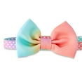 thumbnail image 3 of Vibrant Life Ombre 3D Bow Tie Fashion Dog Collar, Multicolored, Small, 3 of 11
