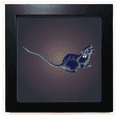thumbnail image 1 of Zodiac Chinois Intelligent Vitalité Intelligence Noir Cadre Carré Tableau Mur Table, 1 of 3