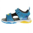thumbnail image 3 of Baby Shark Boys Hook And Loop Open Toe Toddler Sport Sandals, Blue Yellow, 6, 3 of 7