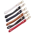 thumbnail image 4 of Esquirla Leather Wrist Bag Hand Strap Handbag Handle Replacement Strap White, 4 of 8