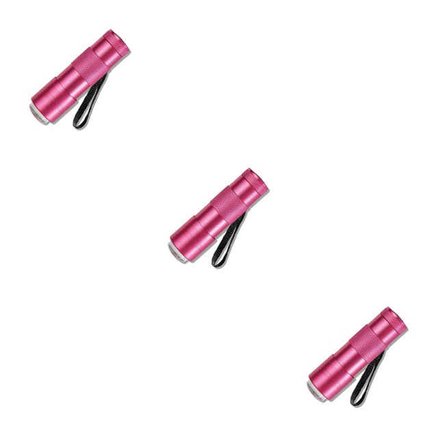 Seitruly Luz de uñas de gel de mano tamaño de bolsillo prensa de secado lámpara púrpura Spa uñas arte linterna antorcha de mano suministros de Type2 NO2 Seitruly CBP189241
