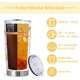thumbnail image 4 of Bridesmaid Gifts, Bridesmaid Proposal Gifts Tumbler 20Oz, Maid of Honor Gifts From the Bride, Bridesmaid Gifts for Wedding Day, Matron of Honor Gifts, Bachelorette Gifts for Bridesmaids, 4 of 6