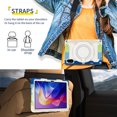 thumbnail image 6 of FJLBDE Case for Xiaomi Redmi Pad 2 2025 11 inch with 360 Kickstand, Shoulder Strap Carrying Protective Cover, Multicolor Blue, 6 of 6