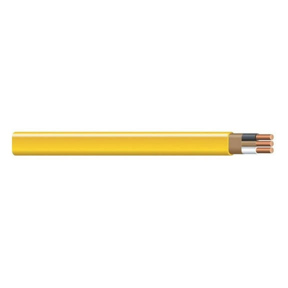12/2 NM-B, Non-Metallic, Sheathed Cable, Residential Indoor Wire, Equivalent to (50Ft Cut)