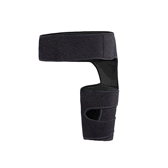 Hip Brace, Thigh Compression Sleeve, Support Brace, Compression Support Wrap for Hamstring Injury Sprains, Sacroiliac Joint Support Stabilizer Black