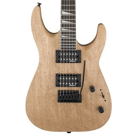 Jackson Dinky Arch Top JS22 DKA Electric Guitar, Natural Oil, 12.3 lb