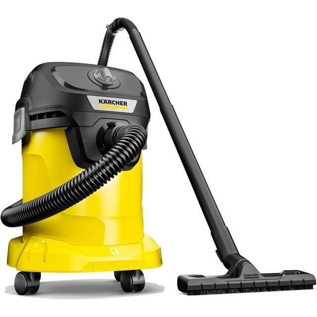 Aspiradora multifuncional Karcher KWD 3 1000W COLOR AMARILLO