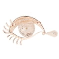 thumbnail image 4 of Segolike 4xCrystal Eye Brooch Tear Drop Sparkly Rhinestone Party Broach Pin Jewelry 4 Pcs, 4 of 7