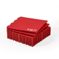 thumbnail image 1 of VEVOR Gym Flooring Set 8 PCS Interlocking PP Puzzle Rubber Tiles Red, 1 of 9