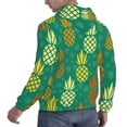 thumbnail image 6 of Naloa Pineapples1 Men's Casual Hooded Collar Drawstring Hoodies Pullover Sweatshirts Casual Long Sleeve Shirts-3X-Large, 6 of 7