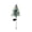 B002- Blue, variant on 27.5-Inch Solar Violet Tree Lamp - Weather-Resistant LED Ground Spike Light for Garden, Lawn, and Pathway Accent (Red Bloom Design)