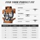 thumbnail image 5 of Fotbe Black White Spooky Ghosts Sujetador Deportivo Largo sin Aros para Mujer con Almohadillas y Soporte Medio, Transpirable y Absorbente, Camiseta Tipo Chaleco o Tank Top-Medium, 5 of 8
