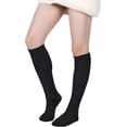 thumbnail image 2 of Women's Fuzzy Long Socks Fluffy Winter Plush Leg Warmers Winter Warm Knee Socks Thermal Socks, 2 of 6